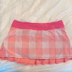 RARE!RunPaceSetter coral skirt.Perfect for spring